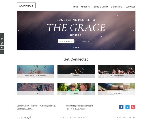 church website templates